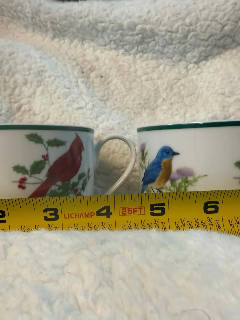 2 Vintage National Wildlife Federation “American Songbirds” Tea Cups. RARE